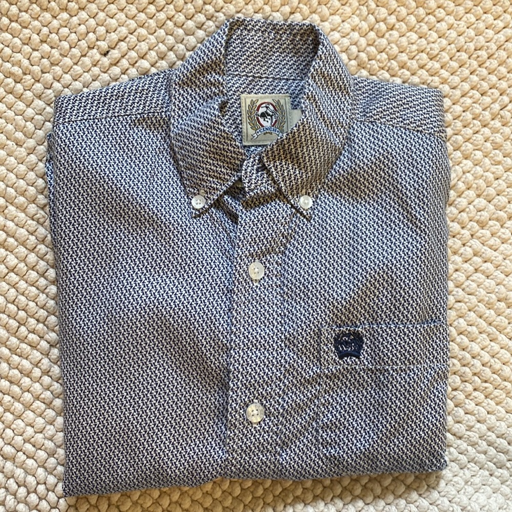 Boys Cinch XS button down shirt